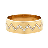 Vintage Zigzag Bangle - Be On Park