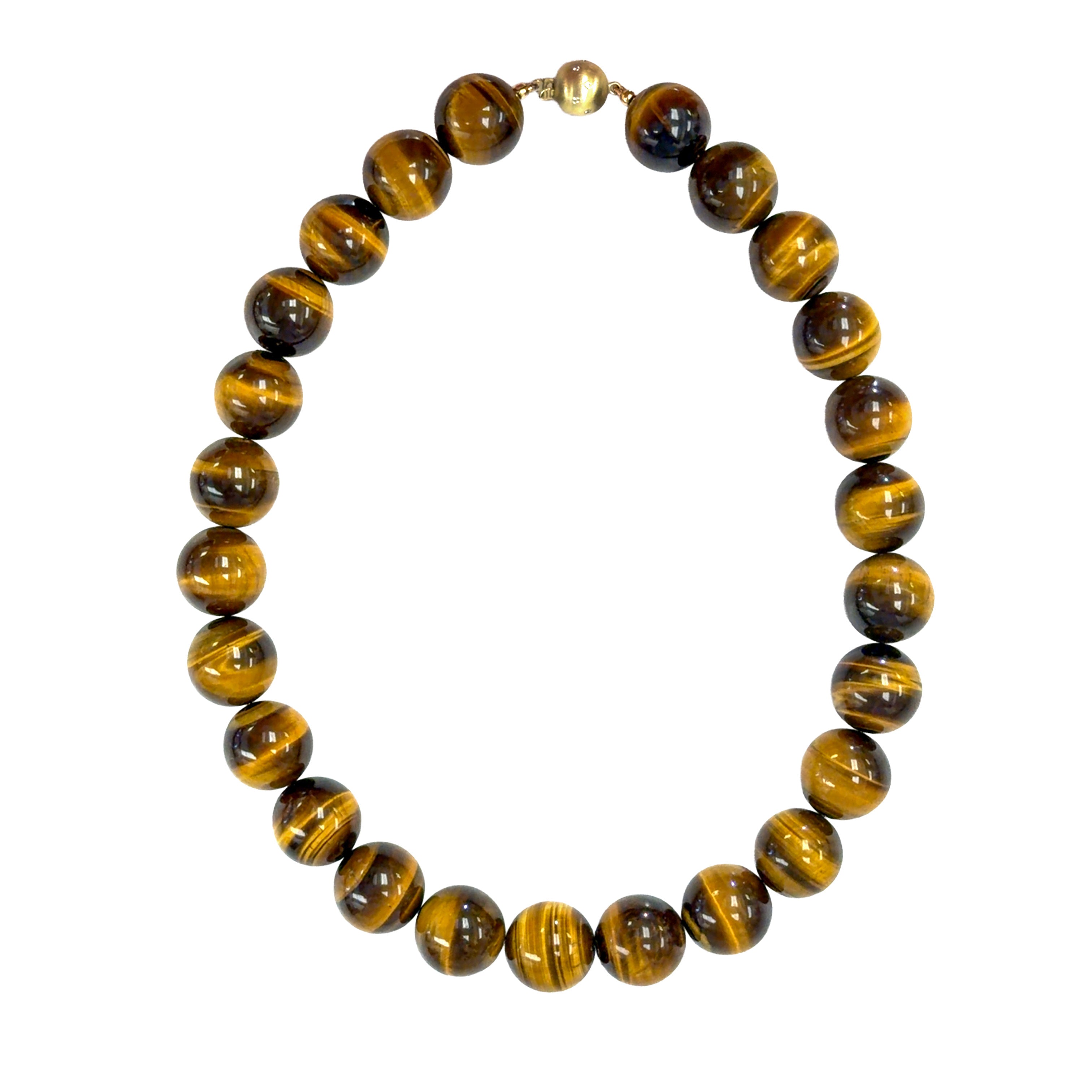 Be On Park Tigers Eye Necklace - Be On Park