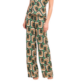 Misa Cher Pant in Large Emerald Tile