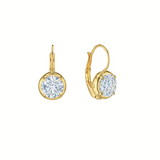 Kwiat Starry Night 18K Yellow Gold Diamond Bezel Earrings