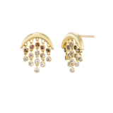Emily P Wheeler Yellow Gold, Diamond & Brown Diamond Baby Fringe Earrings - Be On Park