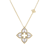 Roberto Coin White Enamel Venetian Princess Necklace - Be On Park