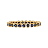 Sethi Couture Yellow Gold & Blue Sapphire Band - Be On Park