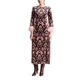 Cara Cara Danya Dress in Damask Black