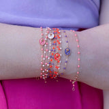 Gigi Clozeau 18K Yellow Gold Pink Classic Gigi Bracelet