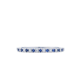 Kwiat Stackable White Gold Eternity Band with Blue Sapphires and Diamonds - Be On Park