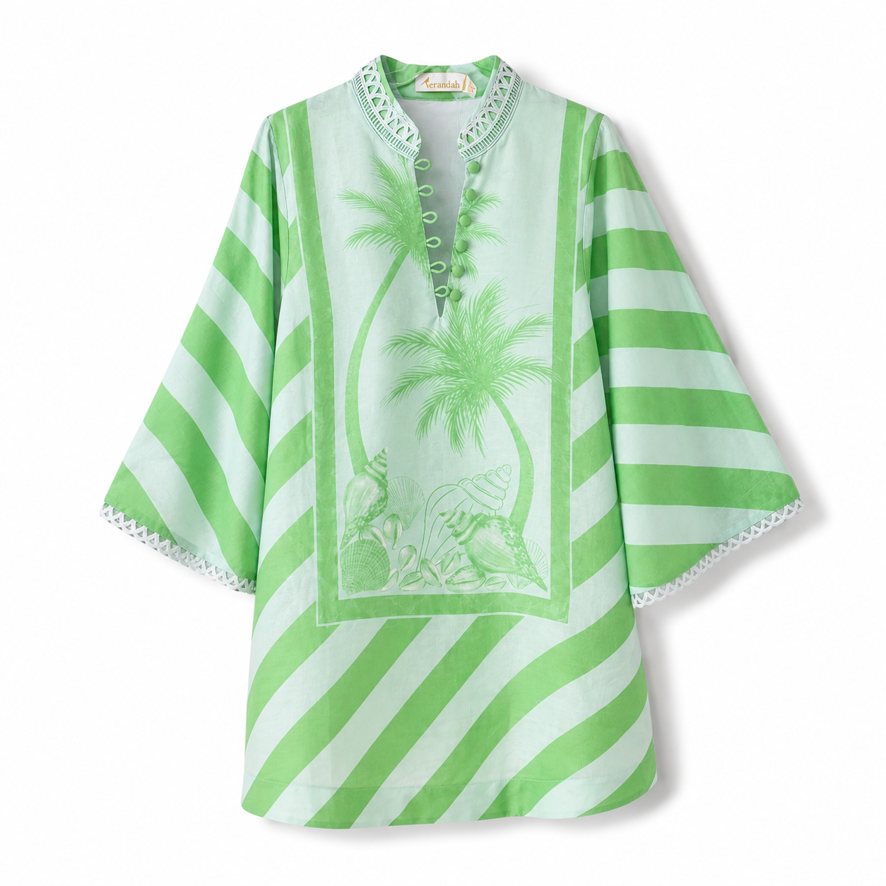 Verandah Mini Kaftan Dress - Be On Park
