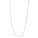 William Levine 36" diamonds by the yard necklace - Be On Park