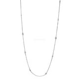 William Levine 36" diamonds by the yard necklace - Be On Park