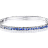 Penny Preville Blue Sapphire Ombre Bangle Bracelet