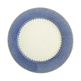 Blue Lace Dessert Plate