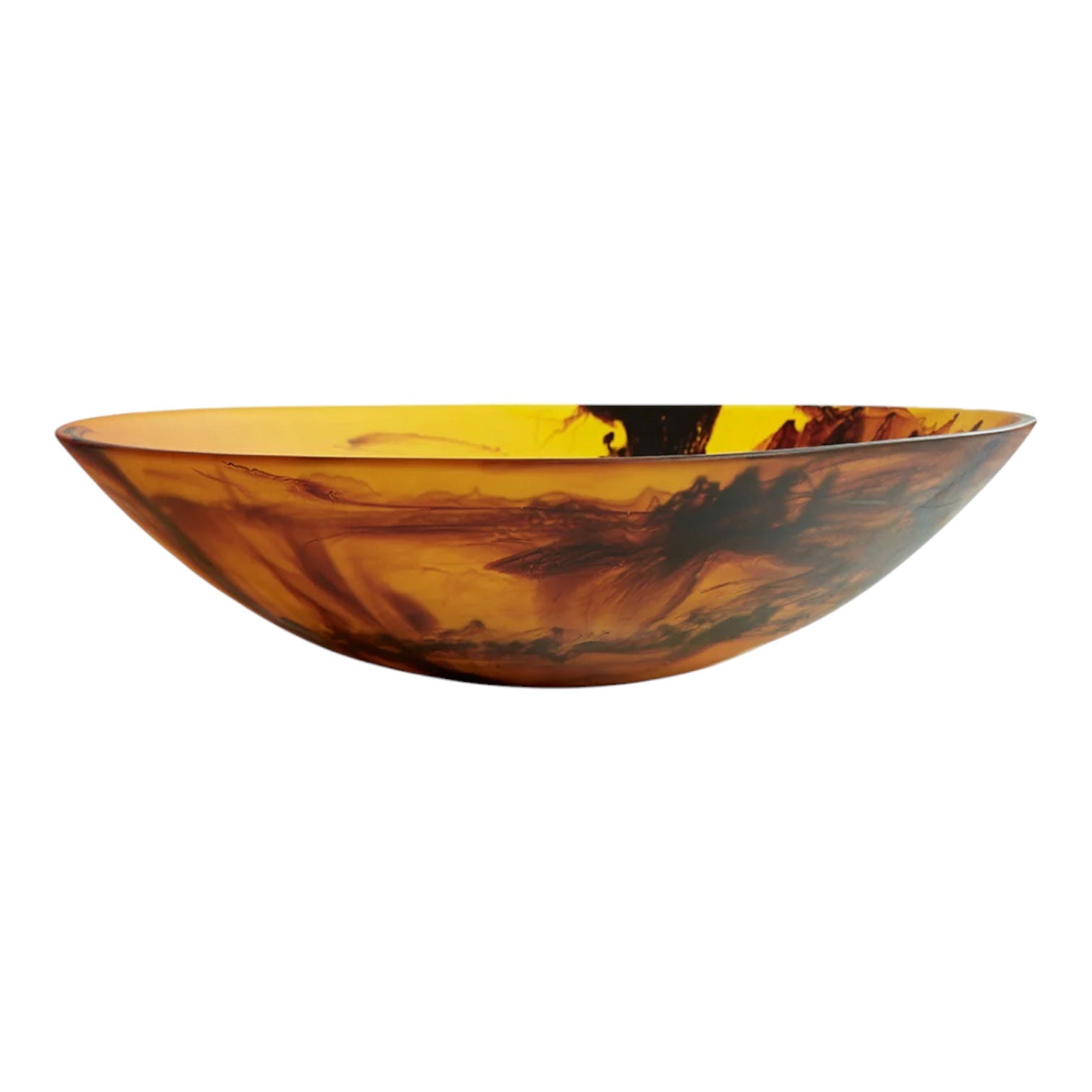 Resin Everyday Bowl | Large - Tortoise Swirl