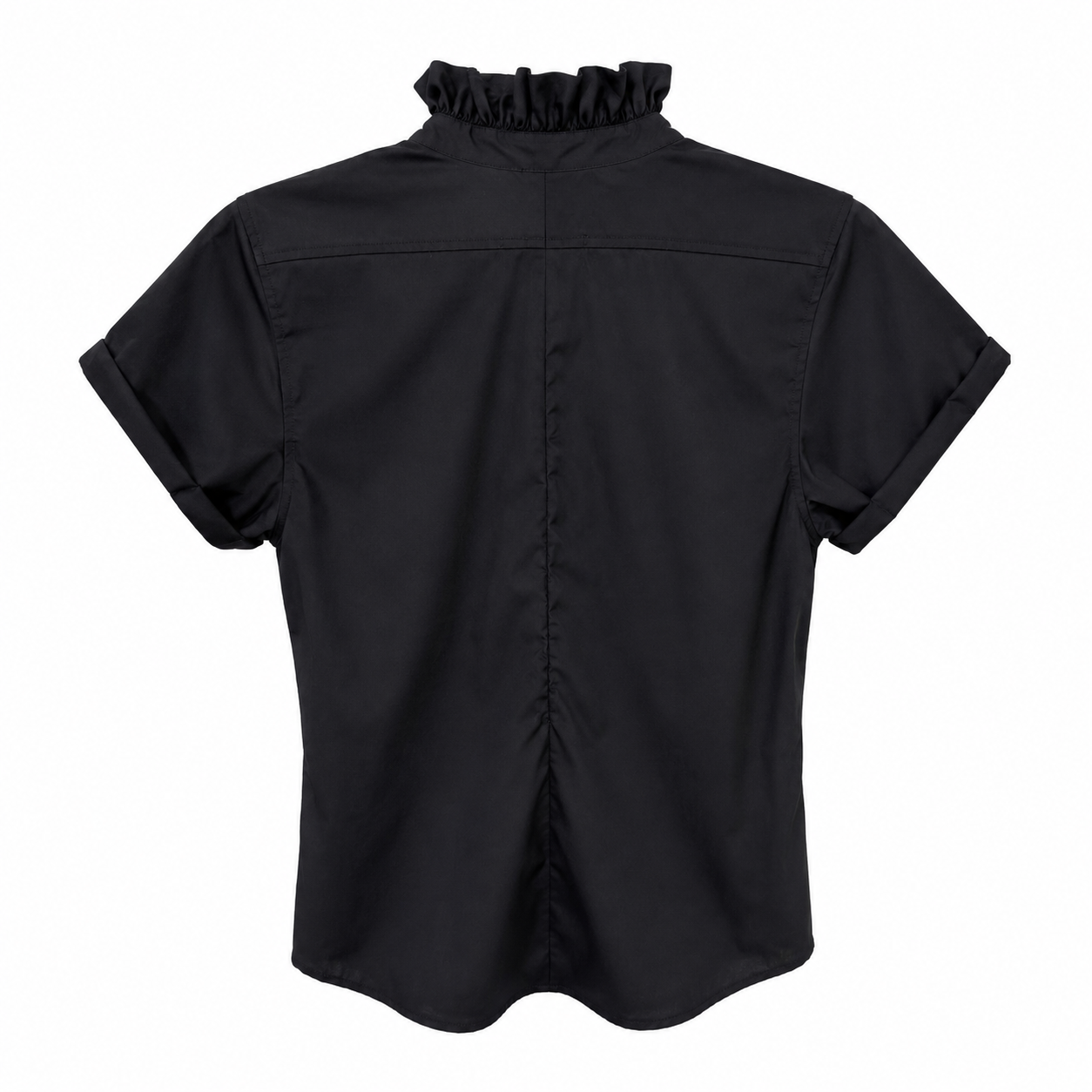 Kate McHale Jensen Quarantini Boyfriend Fit Blouse in Black - Be On Park