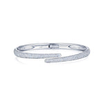 Kwiat Portofino Bypass Bangle with Pave Diamonds - Be On Park