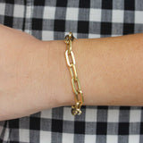 18ky Classic Oro Link Bracelet - Be On Park