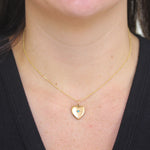 Vintage Turquoise Heart Charm - Be On Park