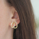 Kwiat Ribbon Earrings - Be On Park