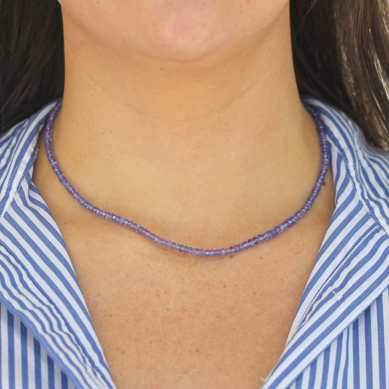Be On Park Tanzanite Beaded Necklace - Be On Park