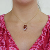 By Pariah Large Pebble Pendant Red Carnelian - Be On Park