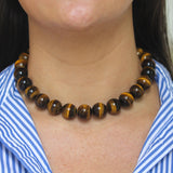 Be On Park Tigers Eye Necklace - Be On Park