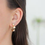 Kwiat Bezel-Set Diamond Hoop Earrings - Be On Park