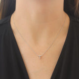 Roberto Coin 16-18" love letter diamond "T" necklace, additional letters available - Be On Park