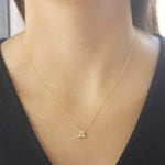 Roberto Coin 16-18" love letter diamond "A" necklace, additional letters available - Be On Park