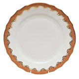 Herend Fish Scale Rust Dinner Plate