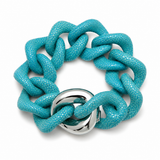 Salima Thakker Elementals Stingray Bracelet in Turquoise