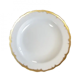 Chelsea Feather Gold Dessert Plate