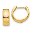 10ky Hinged Hoop Earrings