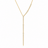ONDYN Simone Diamond Lariat Necklace - Be On Park