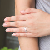 Kwiat Diamond Sunburst Partway Band - out of stock, confirm availability with Be On Park