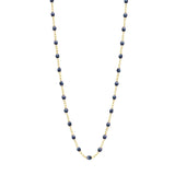Classic Gigi Clozeau Necklace in Yellow Gold, 16.5", White - Be On Park