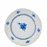 Herend Chinese Bouquet Blue Bread and Butter Plate