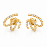 Kwiat Ribbon Earrings