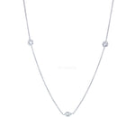 Roberto Coin 3 station diamond necklace - Be On Park