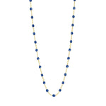 Classic Gigi Clozeau Necklace in Yellow Gold, 16.5", White - Be On Park