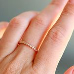 Sethi Couture Mini Bezel White Diamond Band - Be On Park