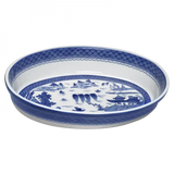 Mottahedeh Blue Canton Oval Baker