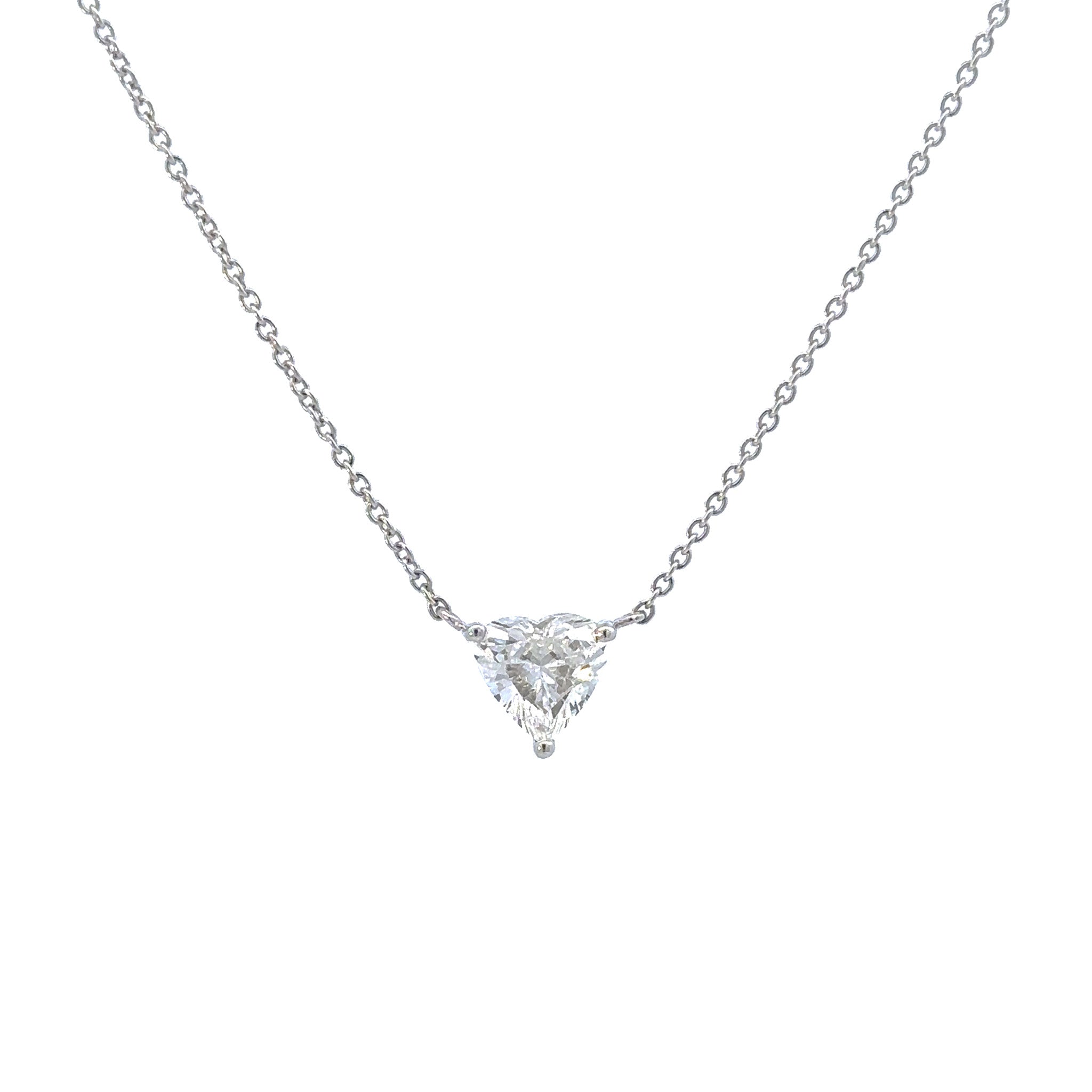 Diamond heart necklace - Be On Park