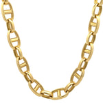 Vintage Hermes Style Gold Link Chain Necklace - Be On Park
