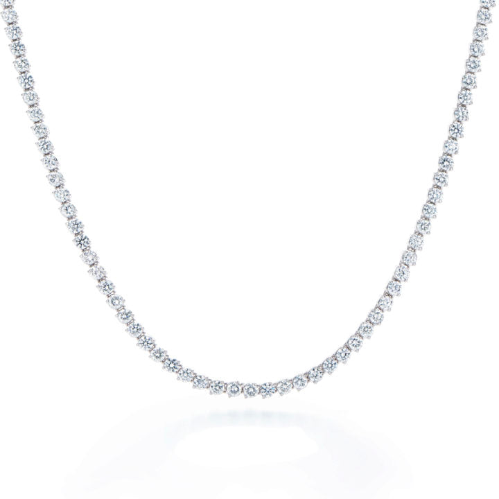 Kwiat Two-Prong Diamond Line Necklace - Be On Park