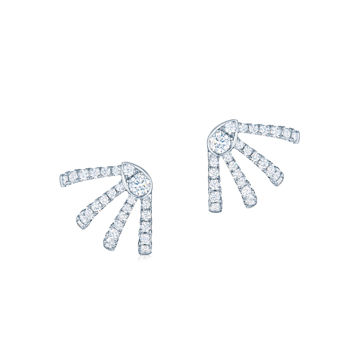 Kwait Wrap Earrings with Diamonds - Be On Park