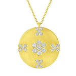 XO Signature Diamond Medallion Necklace - Be On Park