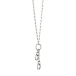 Monica Rich Kosann SHORT CHARM CHAIN NECKLACE with two CHARM STATIONS - Be On Park