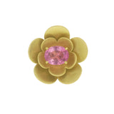Stephanie Albertson Pink Tourmaline Double Layered Flower Cocktail Ring - Be On Park