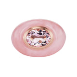 Emily P. Wheeler Oval Morganite, ombre pink sapphire, and carved pink opal Chubby ring - Be On Park