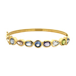 Lauren K Mixed Shaped Sapphire Carnival Bangle - Be On Park