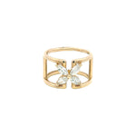 Gemma Couture Diamond Mariposa Ring - Be On Park